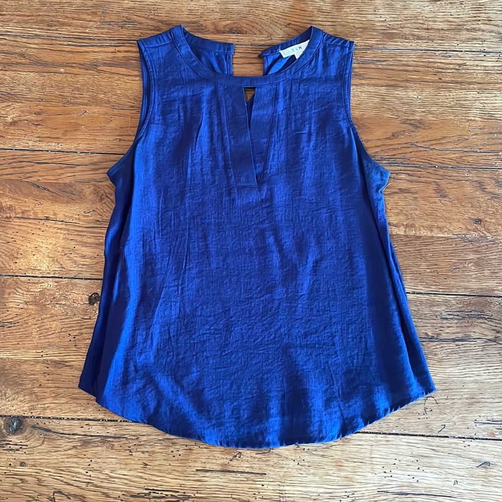 Dark blue blouse